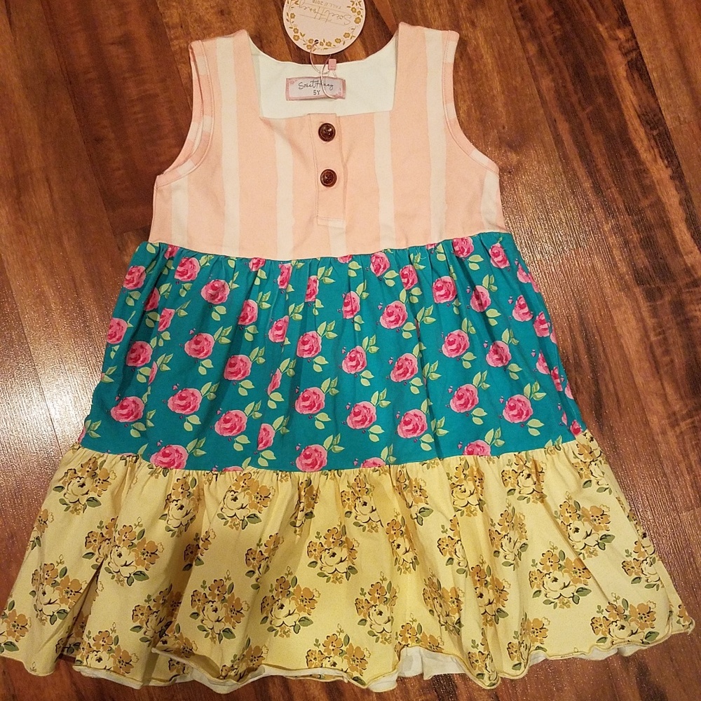 NWT Sweethoney Boutique sleeveless dress size 5.